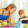 imageMunchkin 12pc Baby and Toddler Feeding Supplies Set  Includes Plates Bowls and Cups12 Count Pack of 1