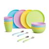 imageMunchkin 16pc Baby and Toddler Feeding Supplies Set  Includes Plates Bowls Cups and Utensils