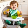 imageMunchkin 3pk Stay Put Suction Bowls and 6pk Color Changing Forks and Spoons
