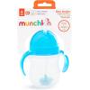imageMunchkin Any Angle Sippy Cups for Toddlers Spill Proof Weighted Straw Cup with Transition Handles for Babies 6 Months and Up 2 Pack BlueGreenBlue