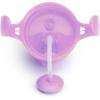 imageMunchkin Any Angle Sippy Cups for Toddlers Spill Proof Weighted Straw Cup with Transition Handles for Babies 6 Months and Up 2 Pack BlueGreenPurple