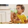 imageMunchkin Any Angle Weighted Toddler Straw Cups with Click Lock Lid 10 Ounce 2 Pack PinkPurpleBlueGreen