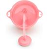 imageMunchkin Any Angle Weighted Toddler Straw Cups with Click Lock Lid 10 Ounce 2 Pack PinkPurplePinkPurple