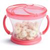 imageMunchkin Any Angle Weighted Toddler Straw Cups with Click Lock Lid 10 Ounce 2 Pack PinkPurplePinkPurple