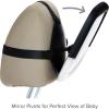 imageMunchkin Baby Car Mirror for Rear Facing Car Seats Night Light LED Pivot 360 Baby inSight Adjustable Auto Mirror BlackCar Mirror