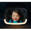 imageMunchkin Baby Car Mirror for Rear Facing Car Seats Night Light LED Pivot 360 Baby inSight Adjustable Auto Mirror BlackCar Mirror