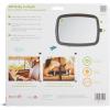 imageMunchkin Baby Car Mirror for Rear Facing Car Seats Pivot 360 Baby inSight Adjustable Auto Mirror Black1125x8 Inch Pack of 1