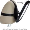 imageMunchkin Baby Car Mirror for Rear Facing Car Seats Pivot 360 Baby inSight Adjustable Auto Mirror Black1125x8 Inch Pack of 2
