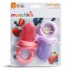 imageMunchkin Baby Feeder for Fresh Food and Fruit 2 Pack BlueMintCoralPurple