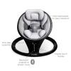 imageMunchkin Baby Swing Portable and Lightweight Bluetooth Enabled Electric Infant Rocker with Natural Sway in 5 Ranges of Motion Newborn Nursery Essentials BlackGreySwing