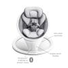 imageMunchkin Baby Swing with Bluetooth and Shhh Sleep Soother White Noise Machine  Perfect for New Parents