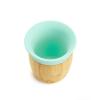 imageMunchkin Bambou 5oz Open Training Cup for Babies and Toddlers NonToxic Bamboo and FoodGrade Silicone