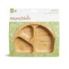 imageMunchkin Bambou Open Training Cup and Divided Suction Plate for Babies and Toddlers NonToxic Bamboo and FoodGrade Silicone