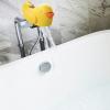 imageMunchkin Beak Bath Spout Cover Safety Guard with Builtin bubble bath dispenser Yellow1 Count Pack of 1