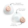 imageMunchkin Breast Milk Collector Cups with Storage Plug Food Grade Silicone BPA Free 15 Ounces Each  Discreet ampamp Comfortable Leak Free Breastfeeding Essential for Postpartum Moms 2 Pack
