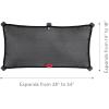 imageMunchkin Brica Magnetic Stretch to Fit Sun Shade Black 1 Pack1 Count Pack of 1