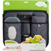 imageMunchkin Brica OutnAbout Trunk and Car Organizer with Diaper Changing Station Collapsible Grey1 Count Pack of 1