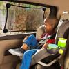 imageMunchkin Brica Stretch to Fit Car Window Sun Shade Helps Block UVAUVB Rays1 Count Pack of 1