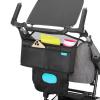imageMunchkin Brica Stroller Organizer Bag  Universal Fit with Cup Holders and Wipes Case Fits UPPAbaby Evenflo BabyTrend and more Black