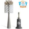 imageMunchkin Bristle Bottle Brush Modern Design 2 Pack GreyGray