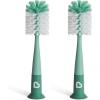 imageMunchkin Bristle Bottle Brush Modern Design 2 Pack GreySage