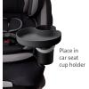 imageMunchkin Car Seat Travel Tray with Miracle 360 SpillProof Sippy Cup Set  Toddler Travel Accessory for MessFree Snacking and Drinking BlackWhiteGreySippy Cup  Travel Tray