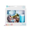 imageMunchkin Carseat Tray  Toddler Travel ampamp Road Trip Accessory for MessFree Snacking in The Car GreyBlue