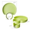 imageMunchkin Carseat Tray  Toddler Travel ampamp Road Trip Accessory for MessFree Snacking in The Car GreyGreen