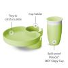 imageMunchkin Carseat Tray  Toddler Travel ampamp Road Trip Accessory for MessFree Snacking in The Car GreyGreen