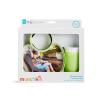 imageMunchkin Carseat Tray  Toddler Travel ampamp Road Trip Accessory for MessFree Snacking in The Car GreyGreen