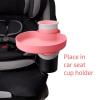 imageMunchkin Carseat Tray  Toddler Travel ampamp Road Trip Accessory for MessFree Snacking in The Car GreyPink