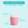 imageMunchkin Cest Silicone Open Training Cup for Babies and Toddlers 4 Months 2 Ounce MintMint