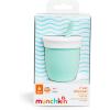 imageMunchkin Cest Silicone Open Training Cup with Straw for Babies and Toddlers 6 Months 4 Ounce MintMint