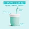 imageMunchkin Cest Silicone Open Training Cup with Straw for Babies and Toddlers 6 Months 4 Ounce MintMint
