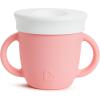 imageMunchkin Cest Silicone Training Sippy Cup with Lid for Babies and Toddlers 6 oz CoralCoral