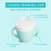 imageMunchkin Cest Silicone Training Sippy Cup with Lid for Babies and Toddlers 6 oz CoralMint