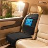 imageMunchkin Child Car Seat Protector Elite Seat Guardian with Grime Guard Fabric Dark GreySeat Protector with Tablet Holder