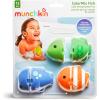 imageMunchkin ColorMix Fish Fun Bath Toy for Baby and Toddler Changes Color in Water3 Count Pack of 1