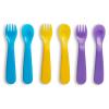 imageMunchkin ColorReveal Color Changing Toddler Forks and Spoons 6 Pack6pk Utensils