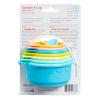 imageMunchkin ConnectACup Bath Toy Stacking and Straining Cups for Baby and Toddler7 Piece Assortment