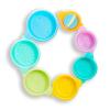imageMunchkin ConnectACup Bath Toy Stacking and Straining Cups for Baby and Toddler7 Piece Assortment