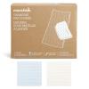 imageMunchkin Diaper Changing Pad Covers 2 Pack BlueWhite  Fits Standard Contoured Changing PadsBlueWhite