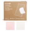 imageMunchkin Diaper Changing Pad Covers 2 Pack BlueWhite  Fits Standard Contoured Changing PadsPinkWhite