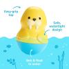 imageMunchkin Float ampamp Play BubblesTM Baby Bath Toy 4 Count and Mold Free Bath Bobbers Walrus ampamp Dolphin