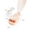 imageMunchkin Flow Nipple Shield  with SeeThru Channel to Watch Milk Flow  Nurse Confidently and Meet Your Breastfeeding Goals  24mm24mm