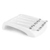 imageMunchkin Fold Baby Bottle Drying Rack and Bristle Bottle Brush Cleaning Essentials Set WhiteGrey1 Count Pack of 1
