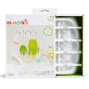 imageMunchkin Fold Baby Bottle Drying Rack and Bristle Bottle Brush Cleaning Essentials Set WhiteGrey1 Count Pack of 1