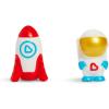 imageMunchkin Galaxy Buddies Water Safe Light Up Baby and Toddler Bath Toy Astronaut ampamp Rocket ShipSmall