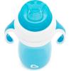 imageMunchkin Gentle Transition Sippy Cup with Trainer Handles 10 Ounce Purple and PinkBlue