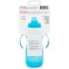 imageMunchkin Gentle Transition Sippy Cup with Trainer Handles 10 Ounce Purple and PinkBlue
